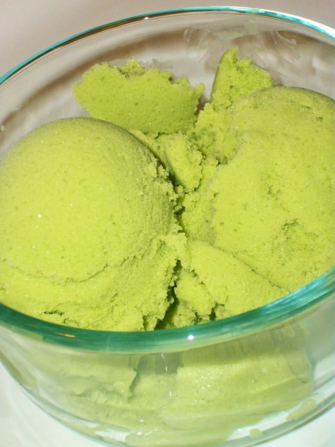 spinach ice cream