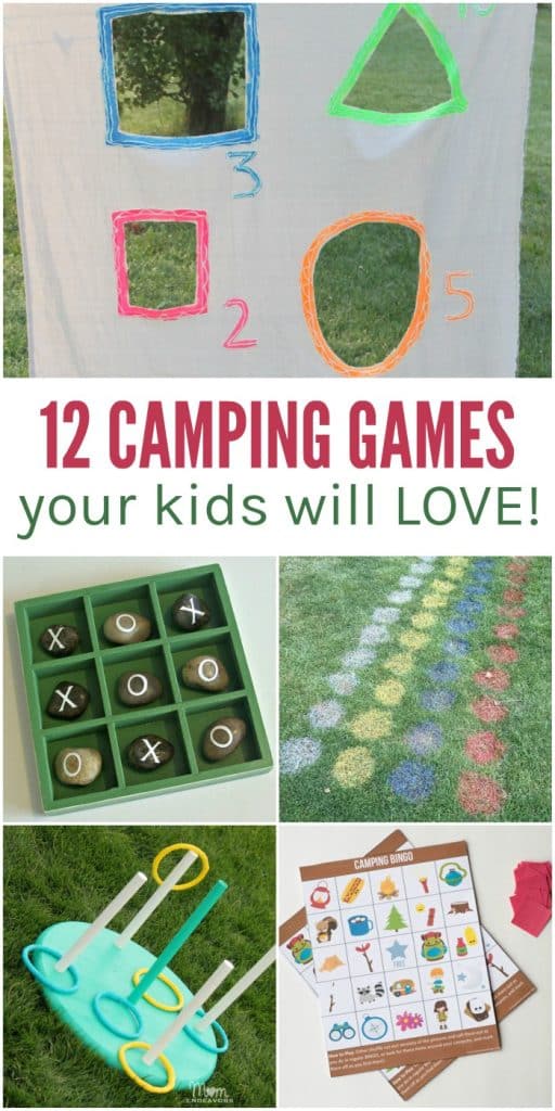 13 Fun Camping Games Kids Will Love - Glue Sticks and Gumdrops