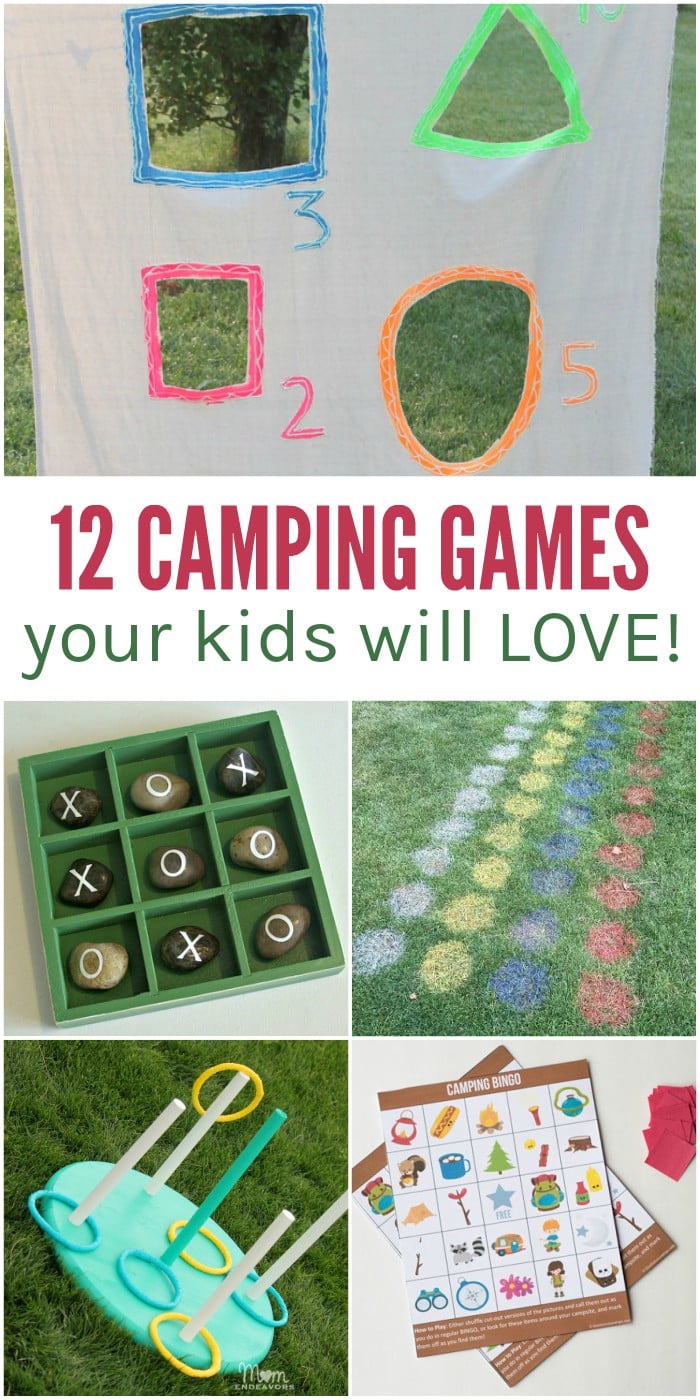 12 Fun Camping Games for Kids (and the rest of the family)