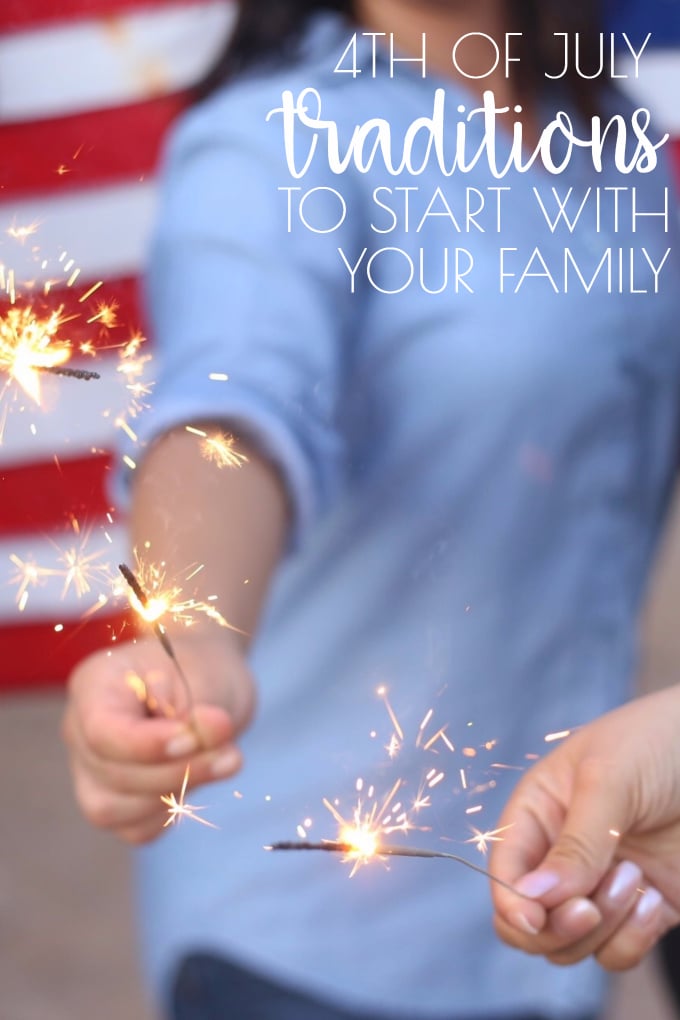 4 juli traditioner att börja med din familj i år