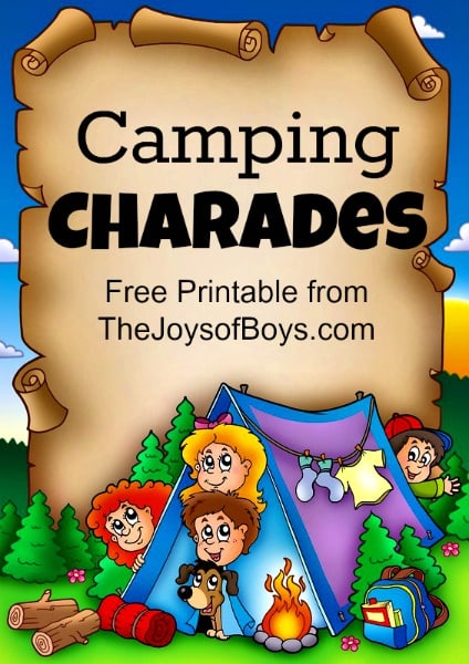 camping charades