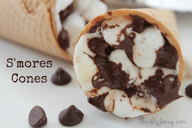 smores cones