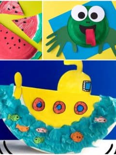 Summer Paper Plate Crafts for Kids