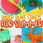 cool paper plate crafts for summer