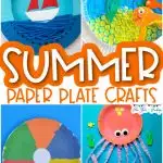 17 Fun Paper Plate Crafts for Summer - Glue Sticks and Gumdrops