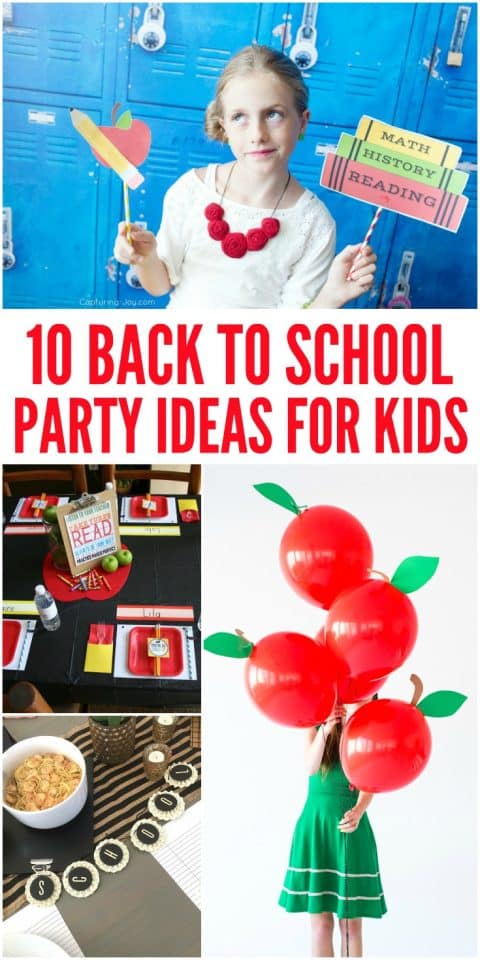 10 Back to School Party Ideas to Kick Off the School Year