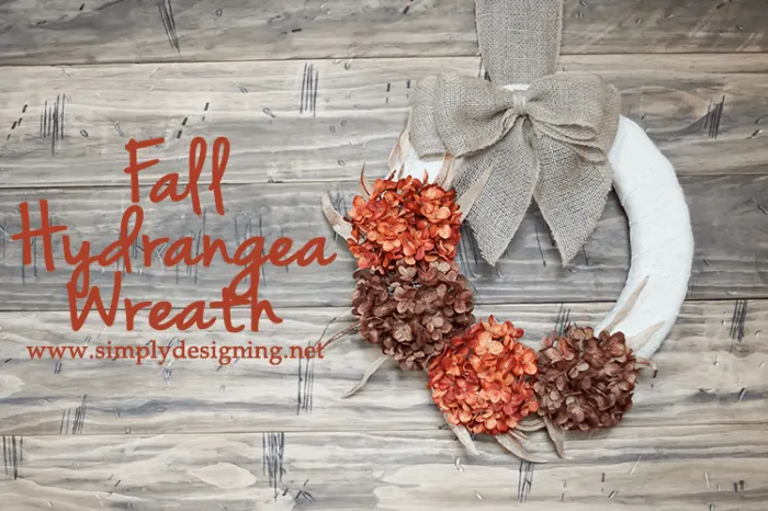 fall hydrangea wreath