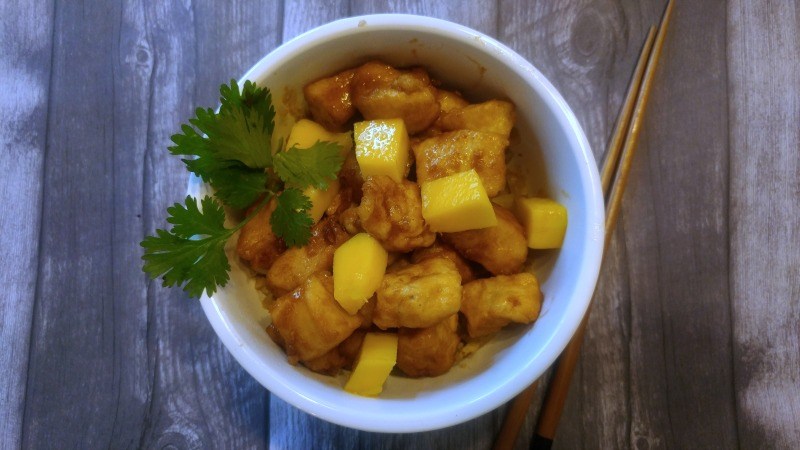 low carb mango chicken