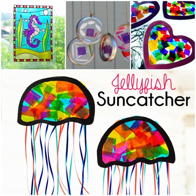 Gorgeous Suncatcher Crafts Kids Will Love Making