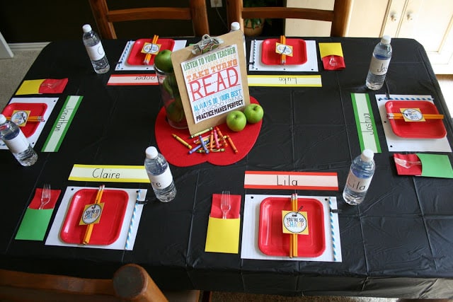 Easy Back To School Party Ideas - WonkyWonderful