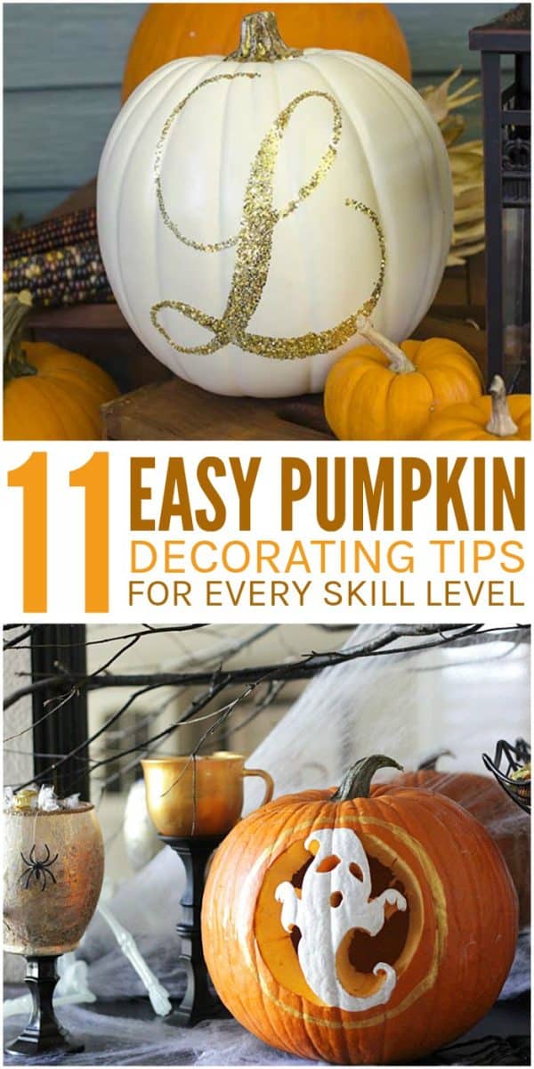 11 Halloween Pumpkin Decorating Tips For Every Skill Level