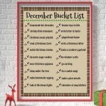 December Bucket List Pin