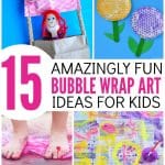 15 Super Fun Bubble Wrap Art Ideas for Kids