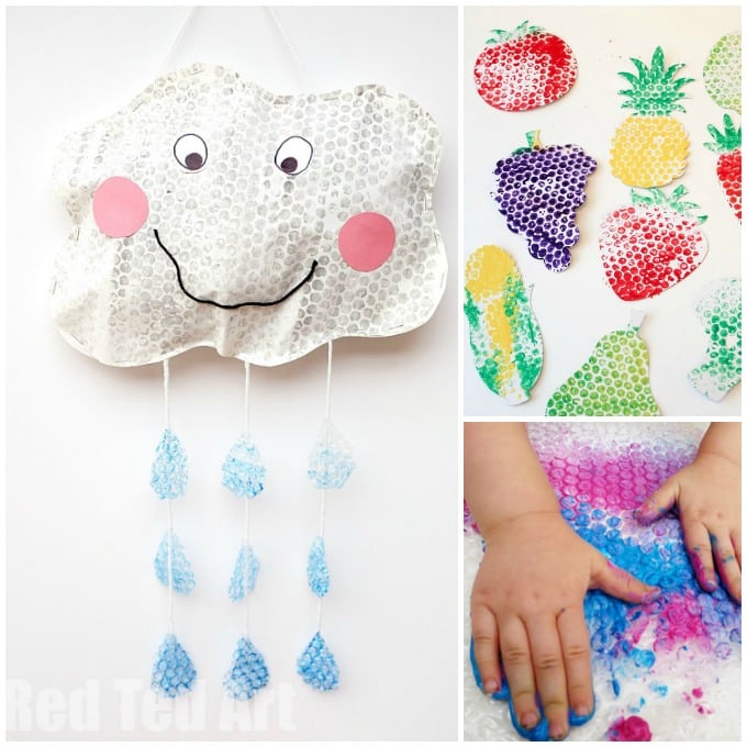 93 Bubble Wrap Fun ideas  bubbles, bubble wrap, crafts