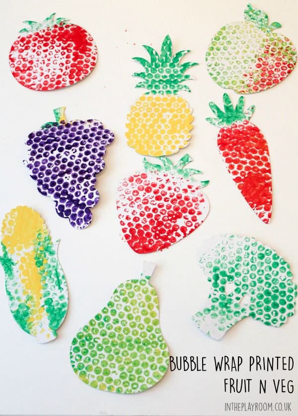 bubble wrap print fruit