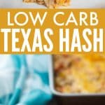 Low Carb Texas Hash with Cauliflower and Ground Turkey