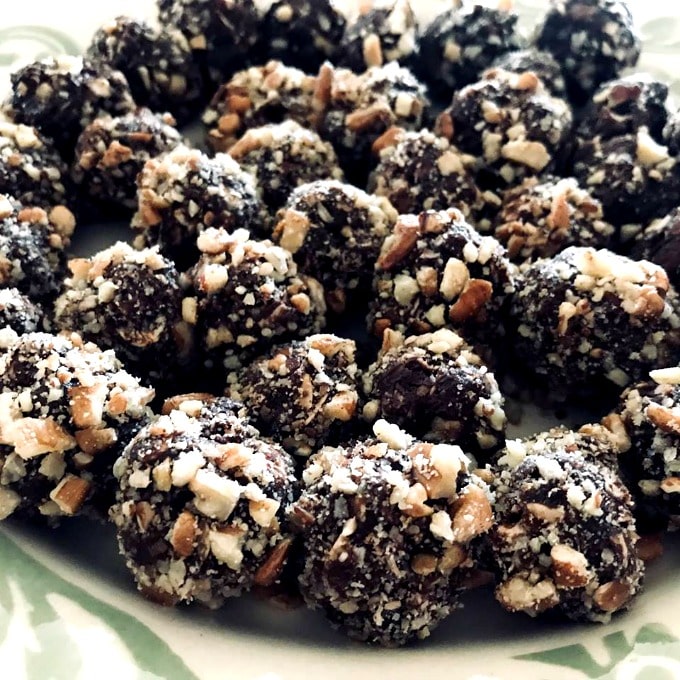 dark chocolate truffles recipe idea