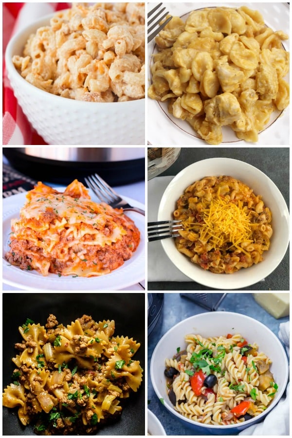 30+ of the BEST Instant Pot Pasta Recipes Ever