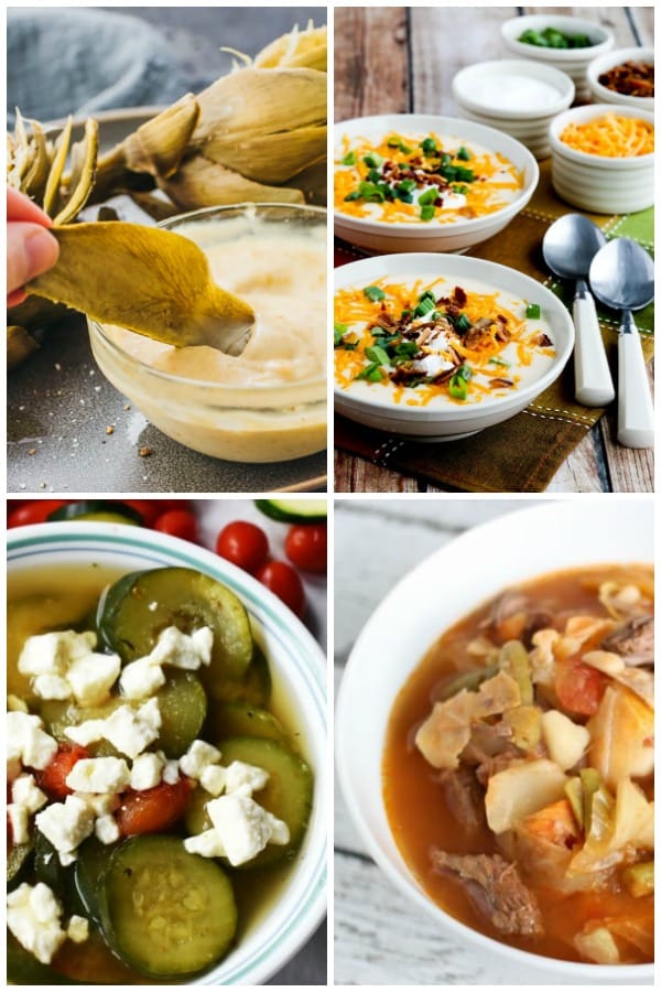 instant pot artichokes, instant pot cauliflower soup, instant pot zucchini and tomato soup, instant pot cabbage soup