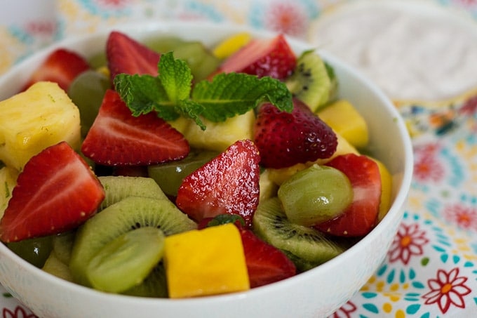 Best Ever Tropical Fruit Salad