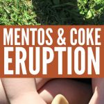 Coke and Mentos Eruption
