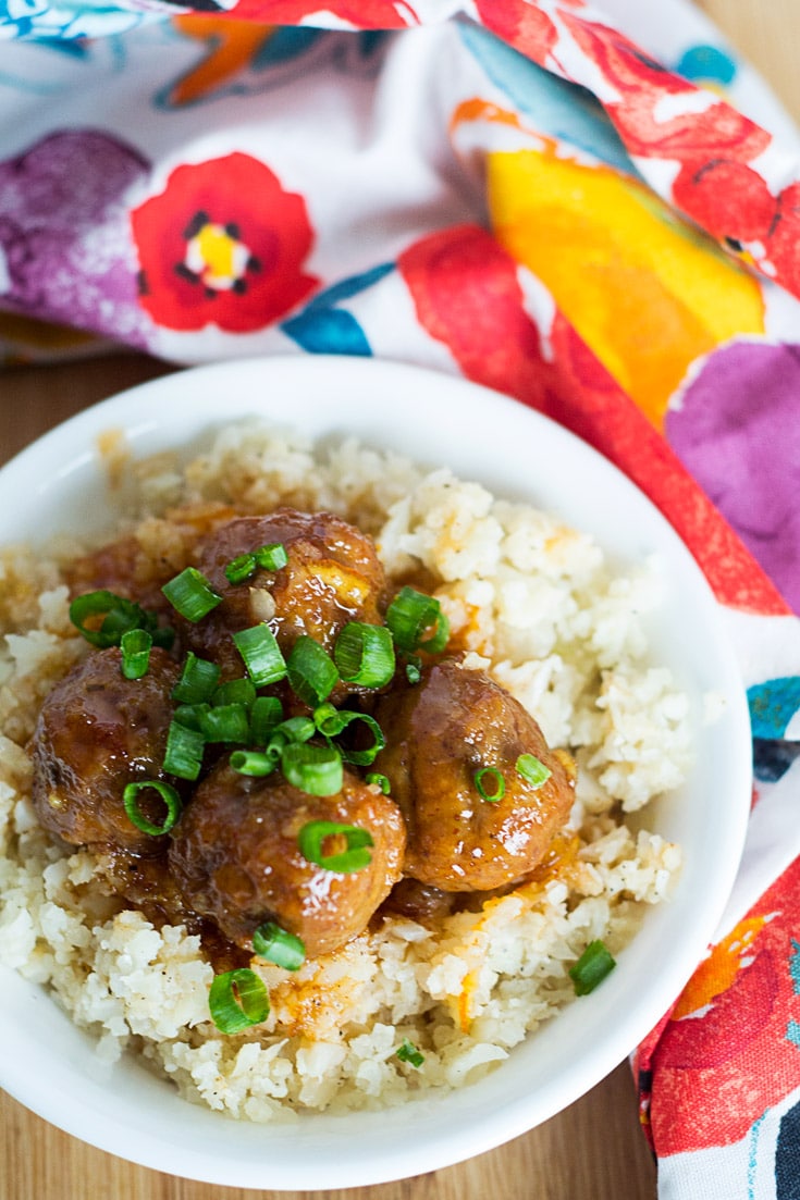 Sweet and Spicy Korean Meatballs