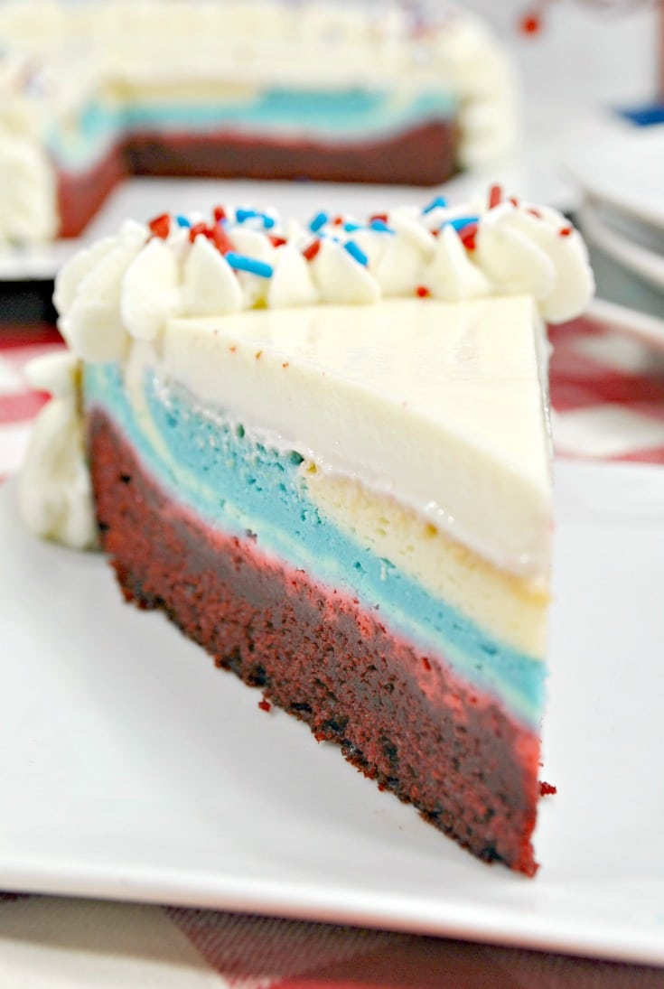 4th of July Cheesecake Idea