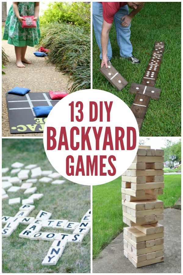 13 DIY Backyard Games You Can Make This Weekend