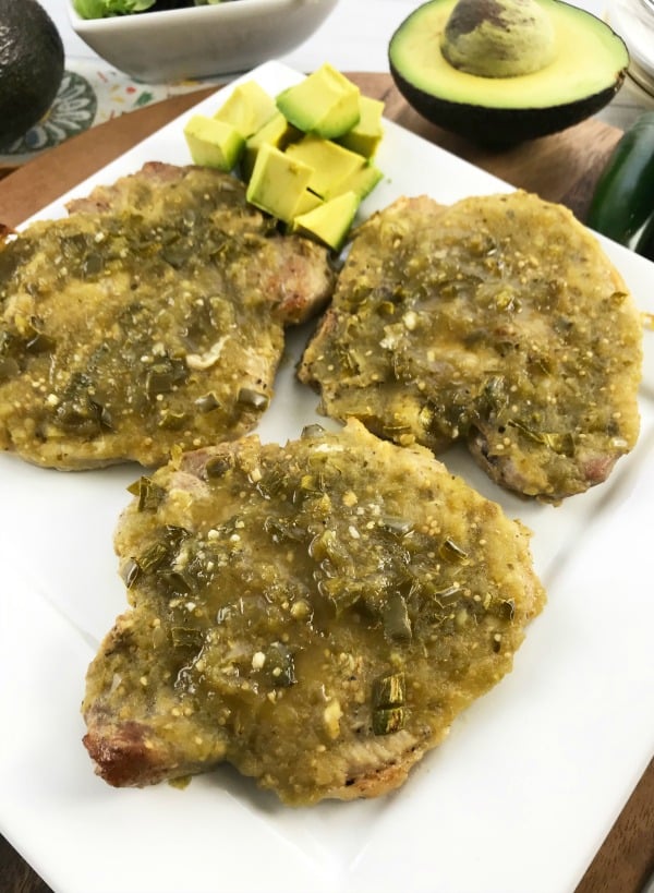 Quick and Easy Salsa Verde Pork Chops Recipe