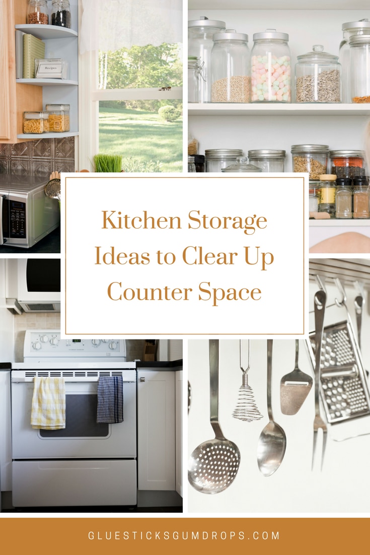 6 Practical Kitchen Storage Ideas to Clear Up Counter Space