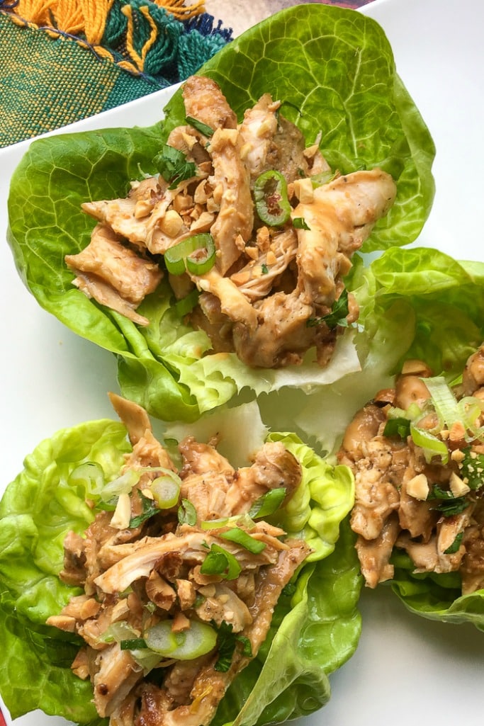 Thai Chicken Wraps