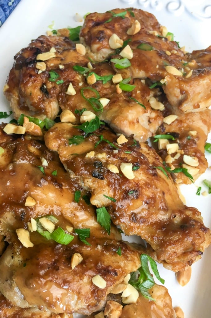 Thai Instant Pot Chicken Thighs 