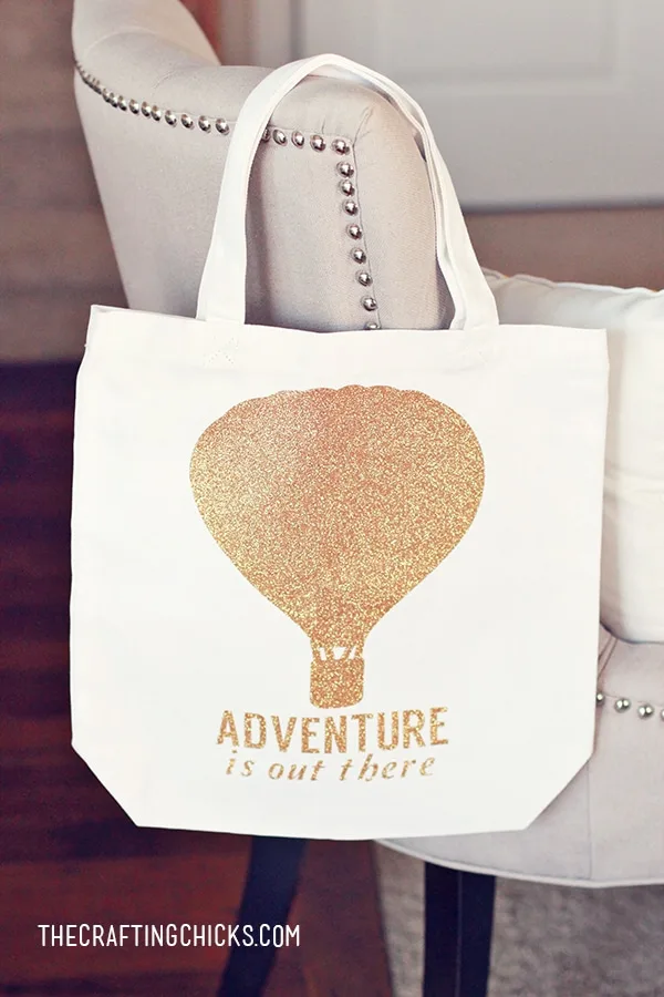 adventure is out there tote bag