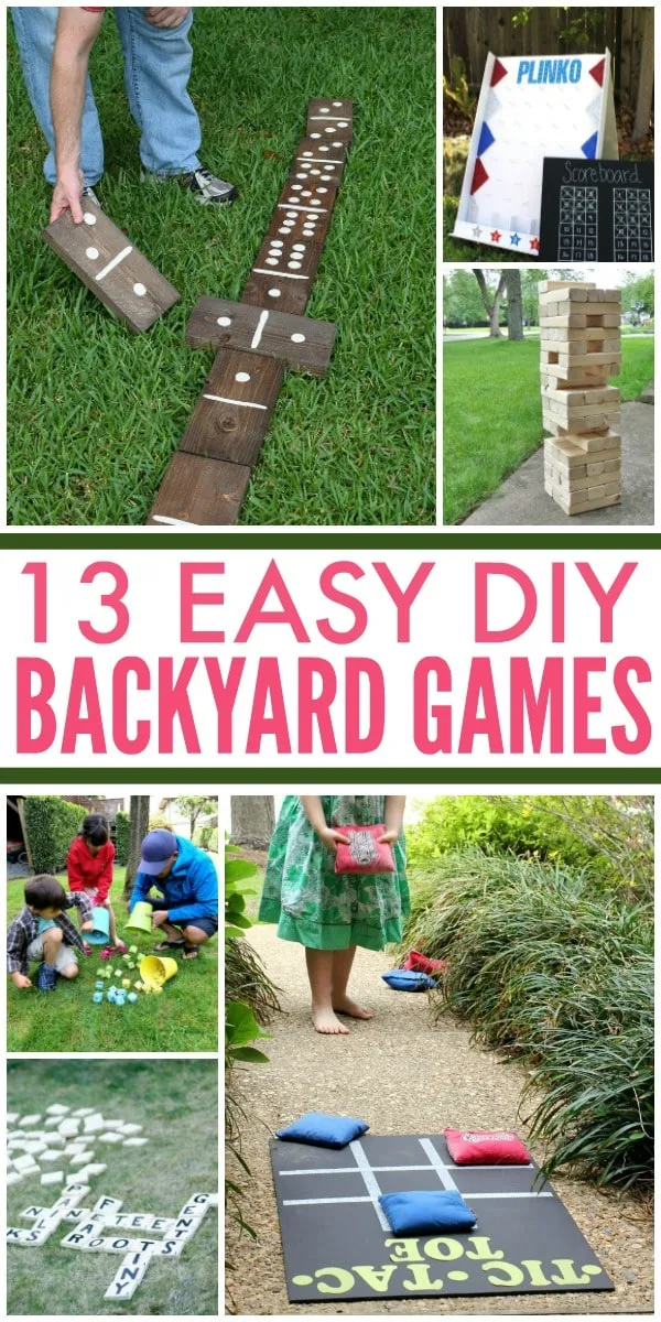 13 DIY Backyard Games to Entertain the Family