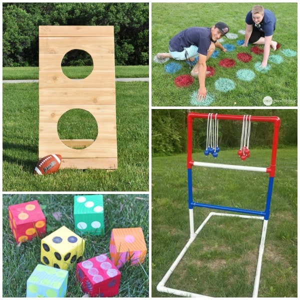 Fun DIY backyard games
