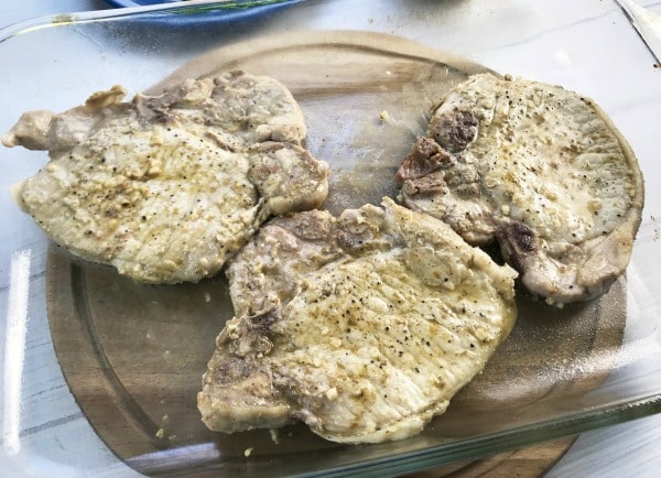 baked pork chops