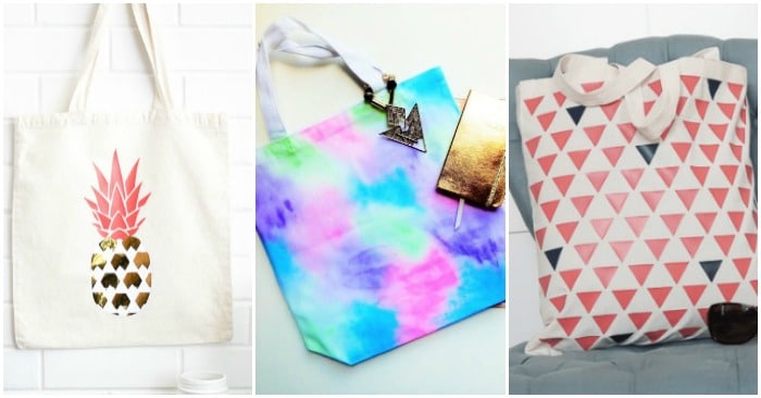 26 Ways to Decorate a Plain Tote Bag