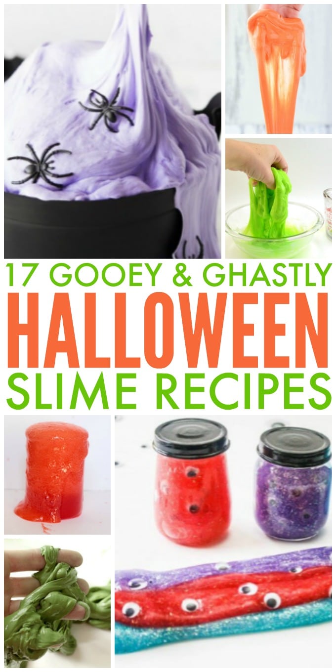 17 Halloween Slime Recipes for Kids to Make