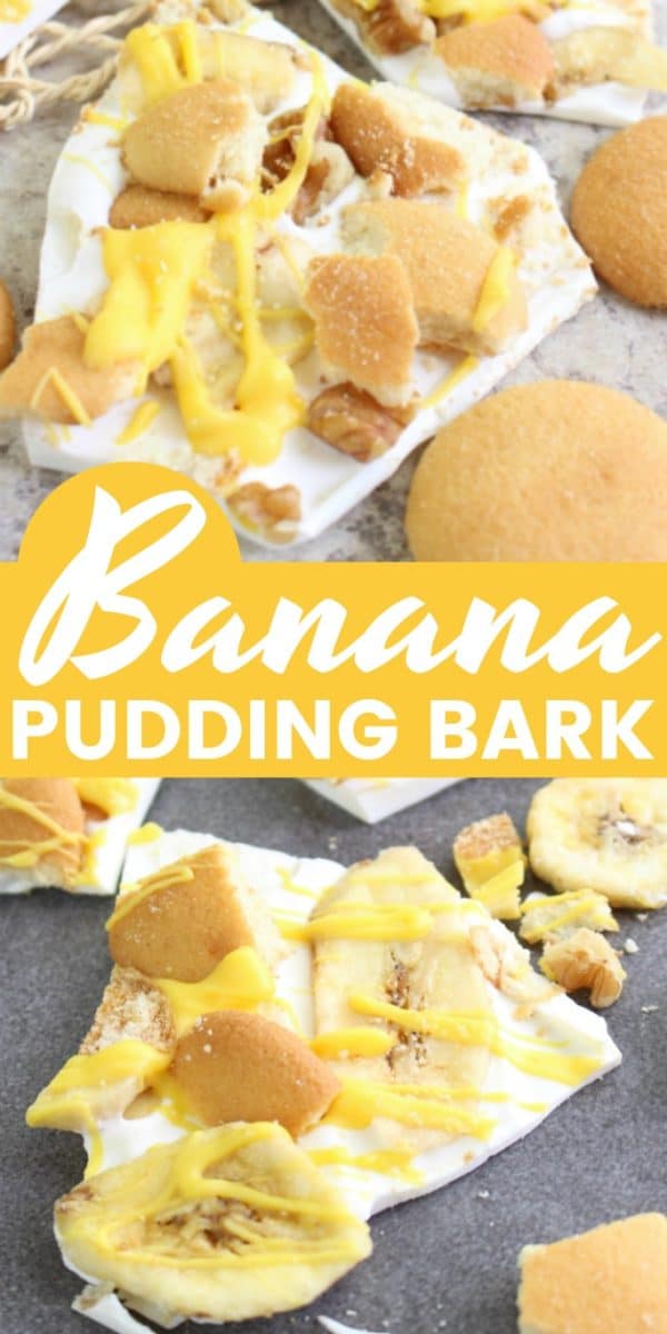 Banana Pudding Bark Candy Dessert - Perfect for Gift Giving!