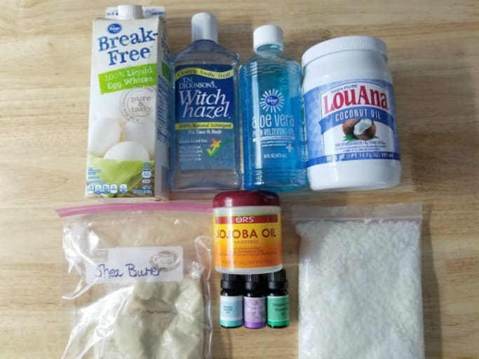 Homemade Aftershave Lotion Ingredients