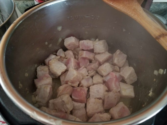 cooking pork in the instant pot