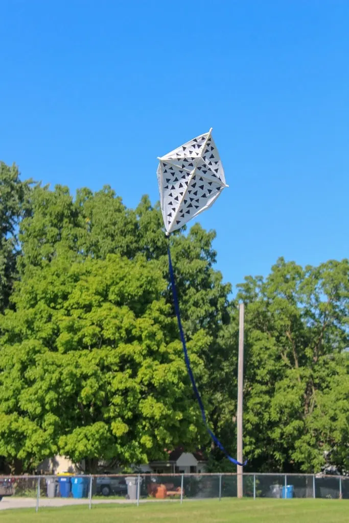 DIY Kite Craft from a Plastic Bag