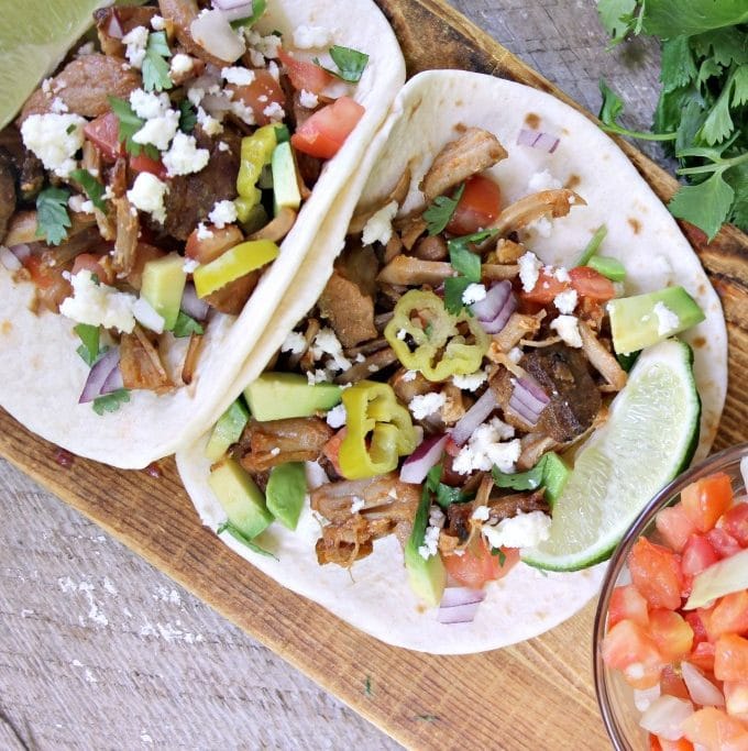 Instant Pot Pork Street Tacos The Best Crispy IP Carnitas