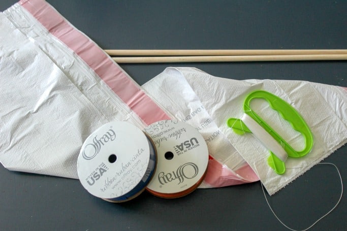 Plastic Bag Kite Craft for Kids - Great Spring or Summer Craft!