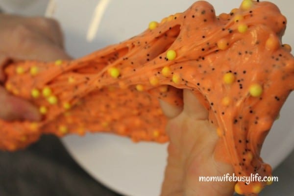 orange textured slime