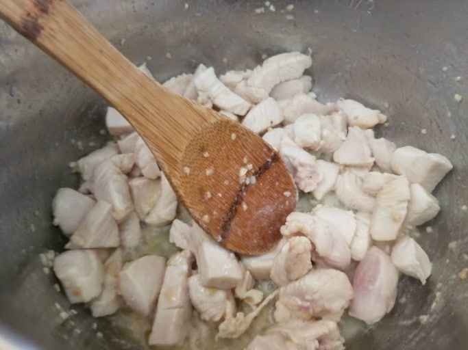 sauteing chicken in instant pot