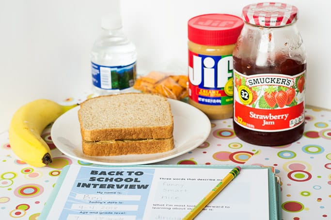 back to school traditional lunch