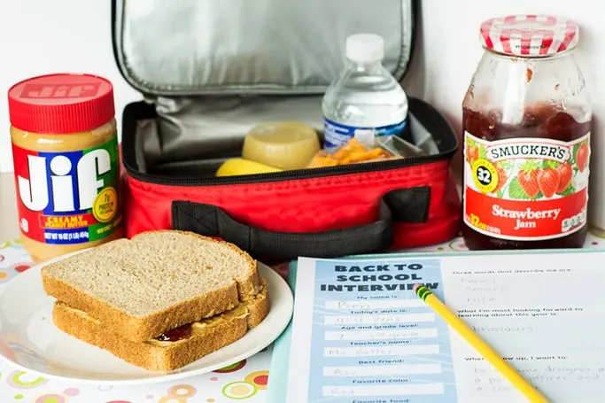 PB&J sandwiches are a classic school lunch