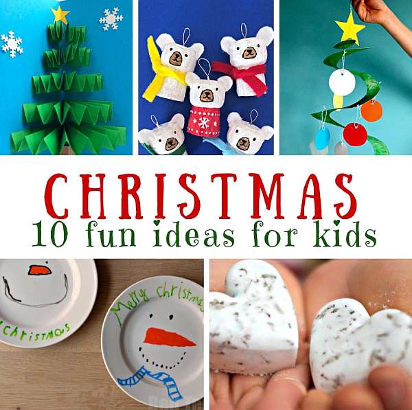 10 Fun Kids’ Ideas for Christmas - Glue Sticks and Gumdrops