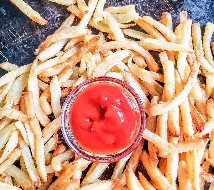 crispy low fat fries